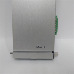125720-01模塊備件參數(shù)說明 