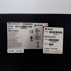 A4H124-24TX P0973JM -4模块备件产品外观 