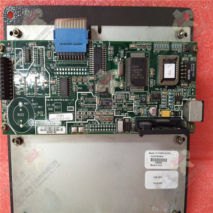 GE IC752SPL013-BA 涡轮和励磁控制模型 库存 质保一年 