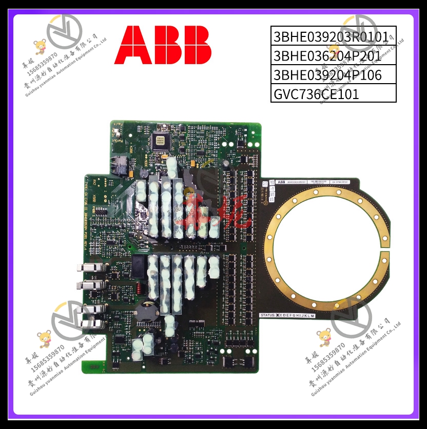 ABB控制器 3BHE039203R0101 