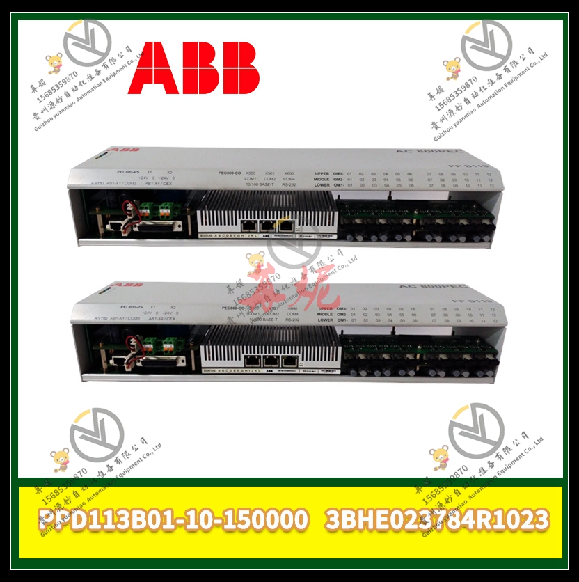 ABB控制器 3BHE023784R1023 PPD113B01-10-150000