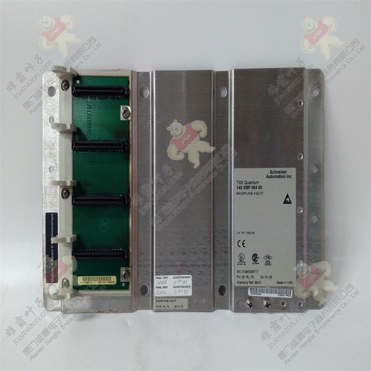 140XBP00400 | Schneider Electric 机架背板 - 6 个插槽 