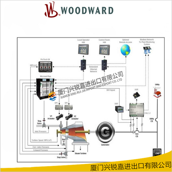 WOODWARD 9907-205 电源控制模块全新 