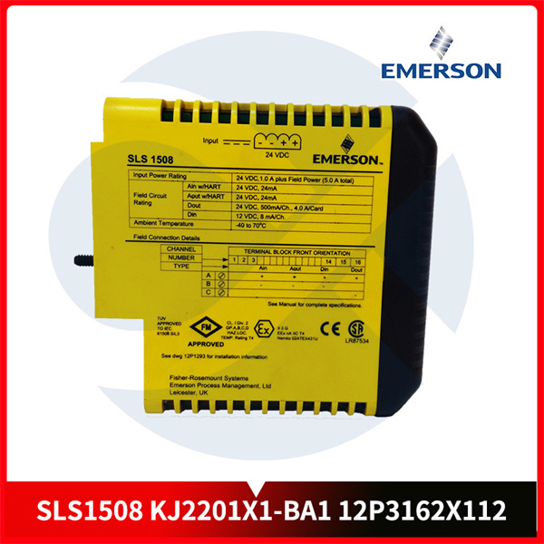 EMERSON KJ4001X1-BE1输入输出模块 