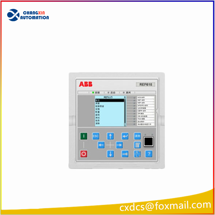 REF615C-E ABB 作为配电网中架空线和馈线的主保护 