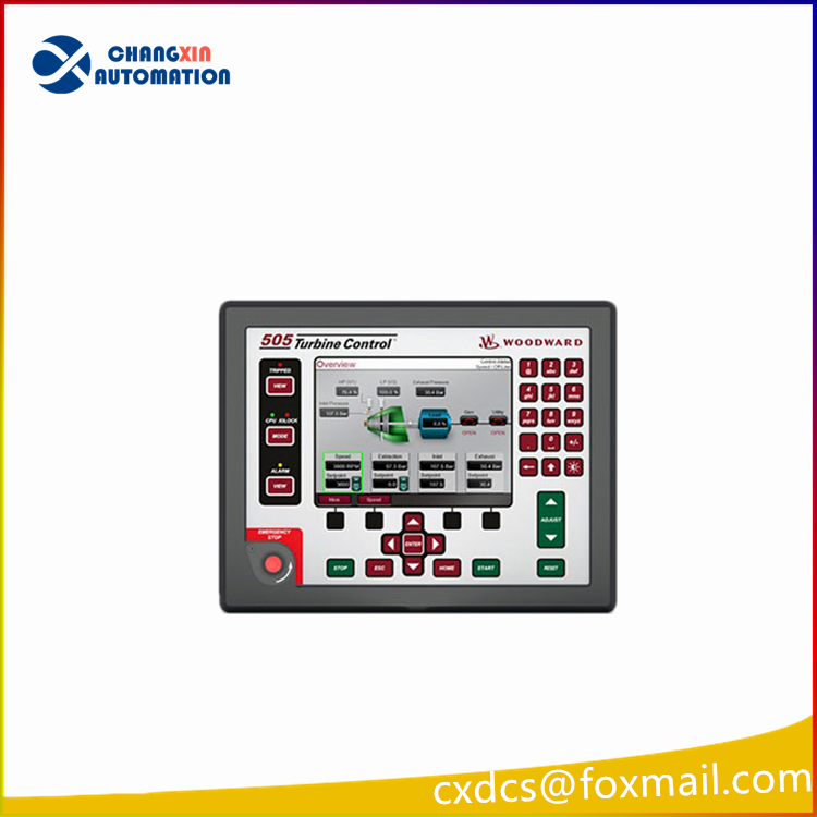 8200-1310 WOODWARD 505D前面板 汽轮机数字调速器控制 