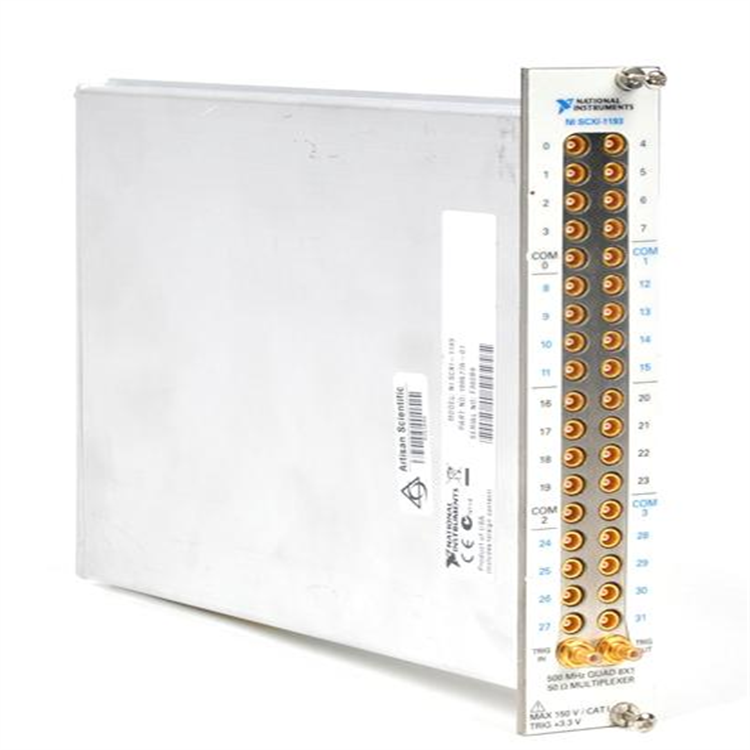 NI  SCXI-1104C  射频多路复用器开关模块 