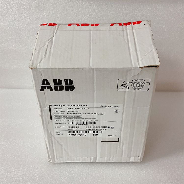 ABB REM615E_1G HBMBCAAJABC1BNN11G  专业电气设备销售-电子设备 