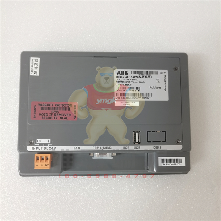 瑞士 ABB CP405 A0 1SAP500405R0001 热电偶输入模块 工控数控专业自动化备件