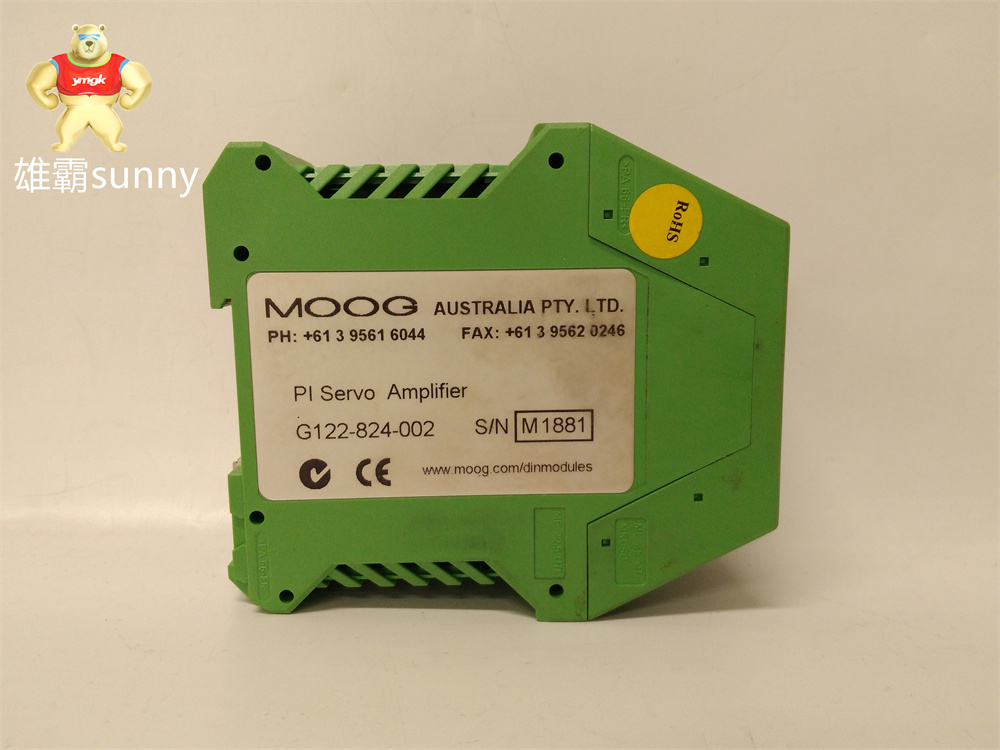 G122-824-002 MOOG 穆格 伺服放大器