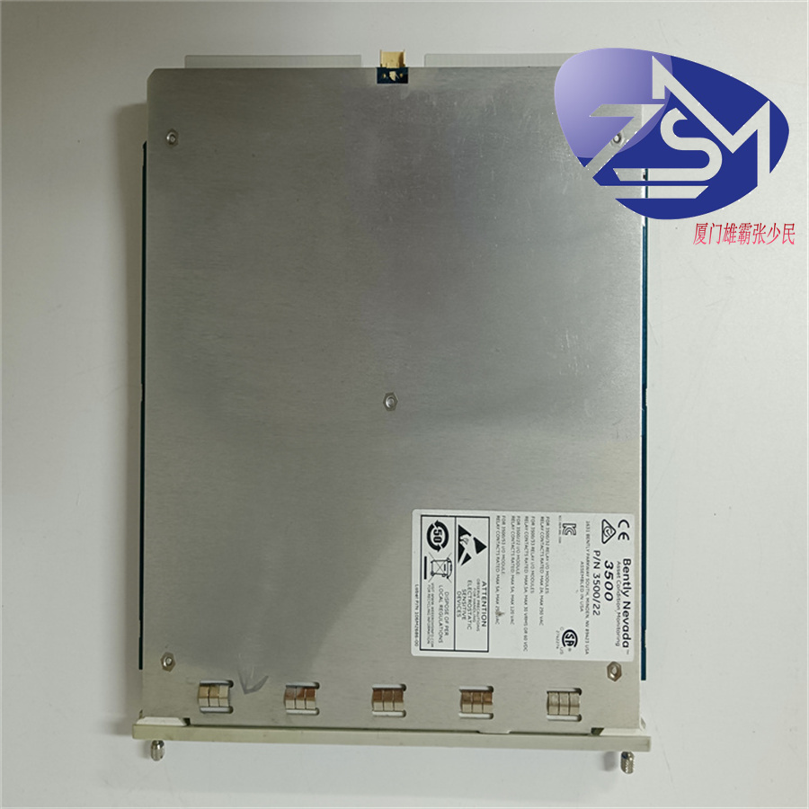 3500/05-01-01-01-00-01接受来自前置器和地震传感器的输入 