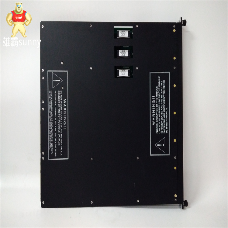 Triconex 3700 康吉森  黑色模块  模拟输入三模冗余32 PT模块 