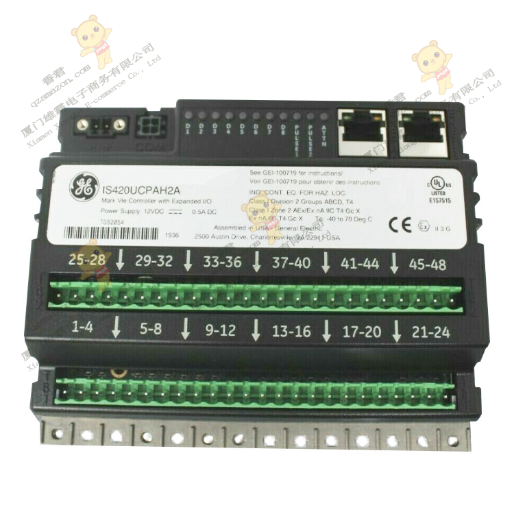 IS420UCPAH2A GE Mark VIe 和 Mark VIeS 控制系统扩展 I/O 板