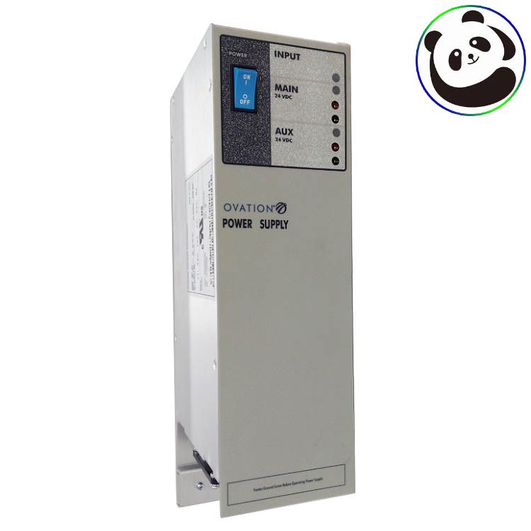 EMERSON OVATION 1X00416H01 WH5-2FF 电源模块 24VDC (24V AUX) 