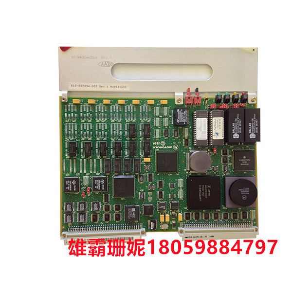 810-072907-005  PLC、DCS系统备件模块      模拟量功能 