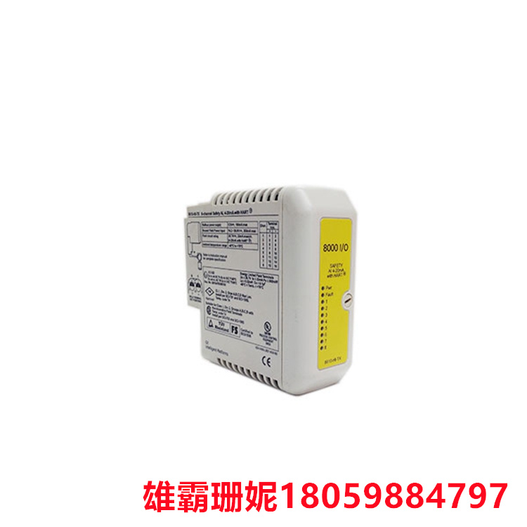 8810-HI-TX   8通道安全模拟输入  可承受转轴的振动或者冲击 