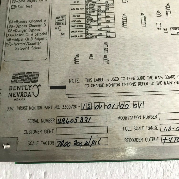 BENTLY NEVADA	3300/30-04-04-00-00-00 电源模块 全新 
