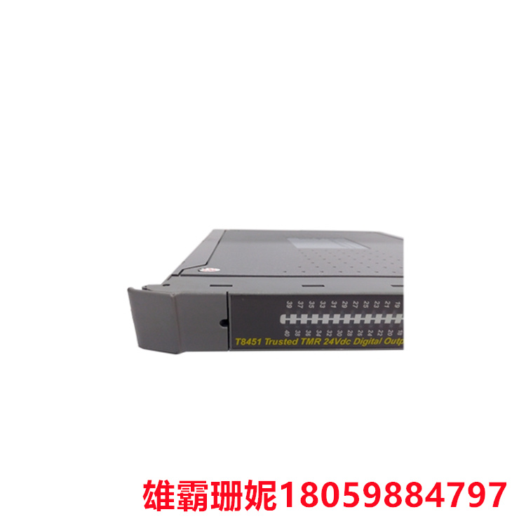 T8451   可信 TMR 24 Vdc数字输出模块    输出信号进行密集的状态监测 