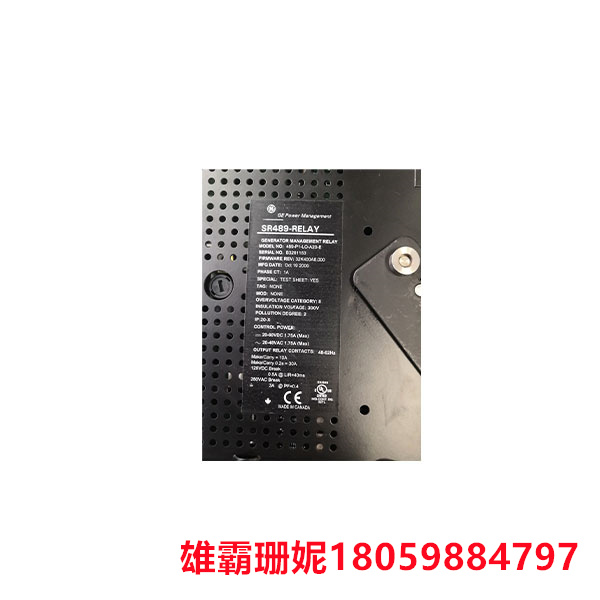 SR489-P1-LO-A20-E 发电机管理继电器 智能传感器和视觉设备等全系列产品