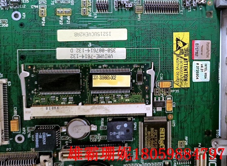 VMIVME-7614-132 350-007614-132C 单板计算机 当位于控制模块中时