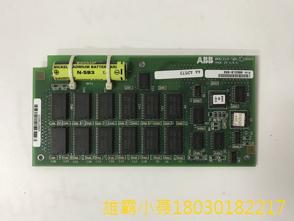 ABB 086318-002 内存子板 