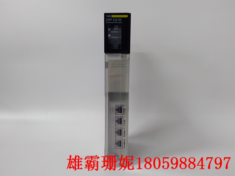 140CRP31200  以太网 IP/Modbus TCP（设备网络）  1 个绿色/红色 LED 用于模块状态 