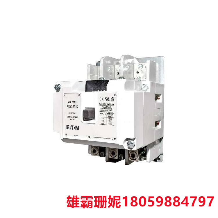C825KN10 200A 接触器 运用于电动机作为控制对象