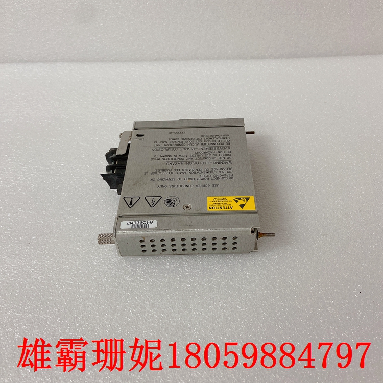 133300-01  低压DC电源输入模块    输入电压额定值为88至140 Vdc 