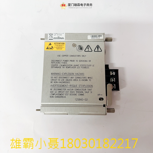 BENTLY 125840-02 3500/15 125840-01 低压交流电源输入模块 