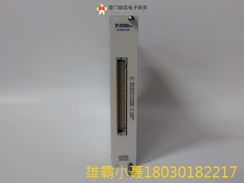 SCXI-112 NI SCXI电压输入模块 具有隔离输入通道 