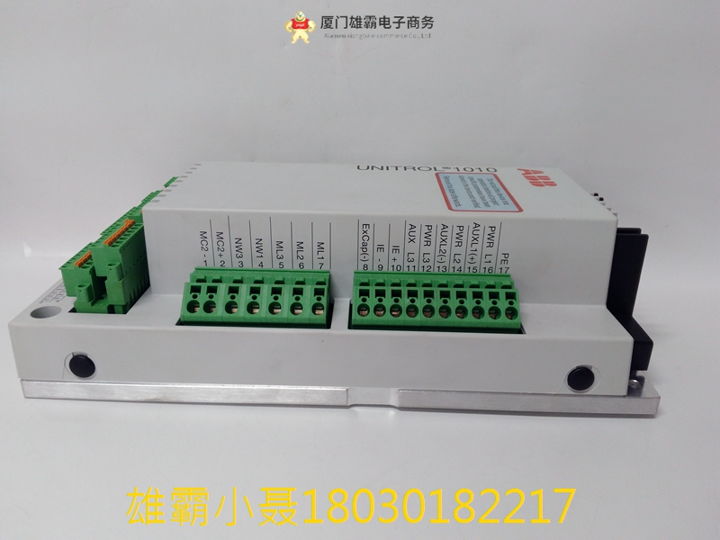UNITROL 1010 3BHE035301R1002 ABB 紧凑和强大的自动电压调节器 