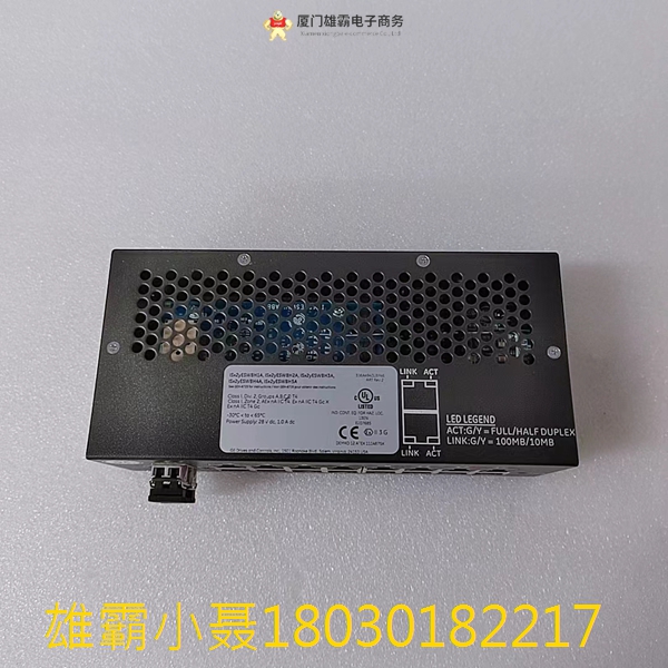 GE IS420ESWAH5A ESW系列以太网交换机(8端口2-SM光纤)