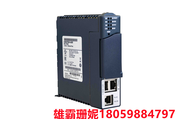 GE IC695CPE305 中央处理器 它配备了RS-232串行端口和嵌入式以太网接口