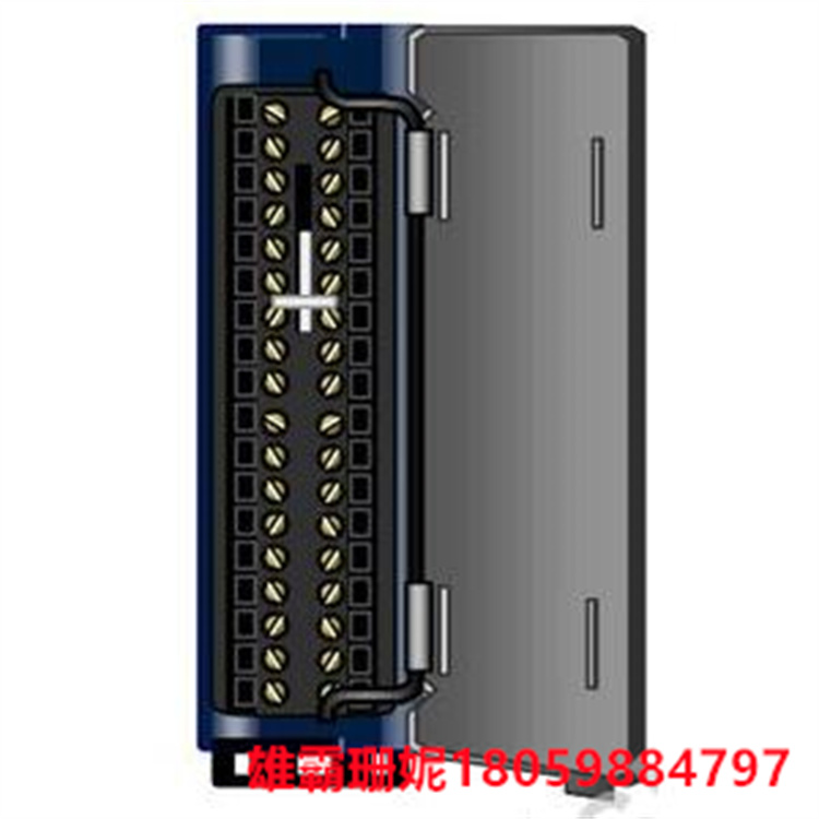 GE IC695CBL001 加长盒式接线端子 实心或绞合铜线的电线尺寸范围