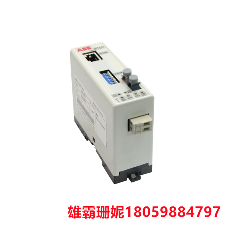 ABB NETA-01 以太网适配器模块 用于以太网连接的 RJ-45 连接器