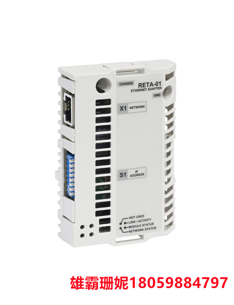 ABB RETA-01 端口以太网适配器模块 支持两种通信协议