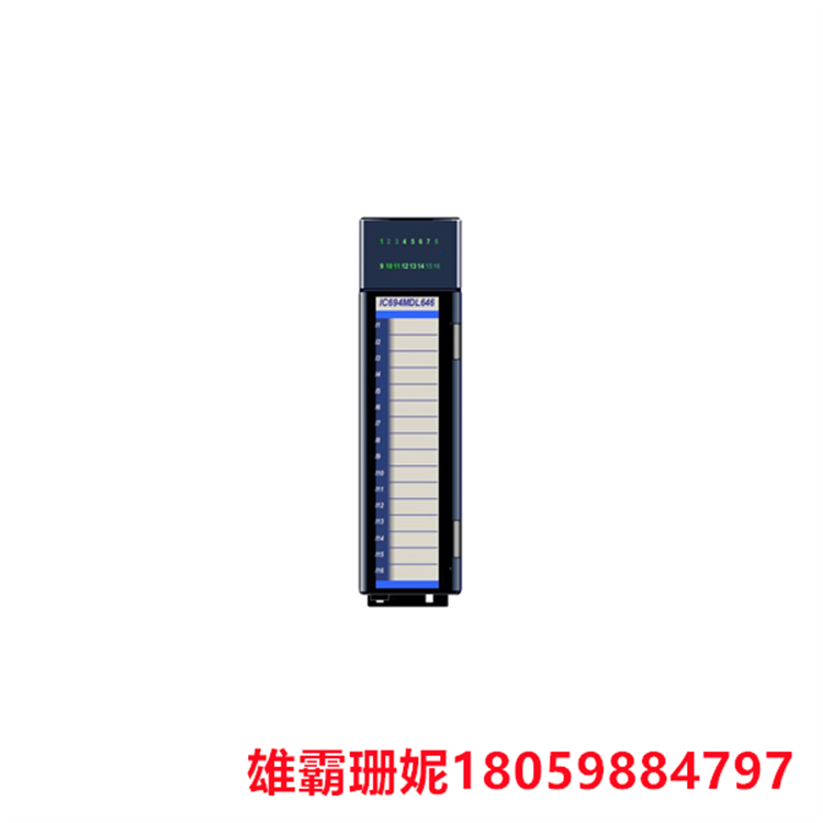 GE  IC694MDL646   模块    具有正逻辑或负逻辑 