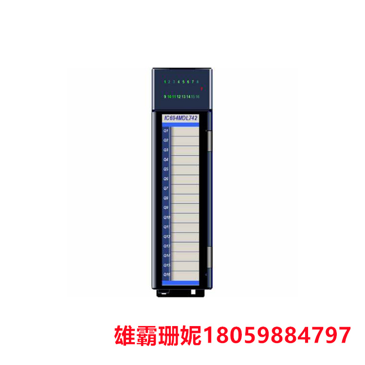 GE IC694MDL740 分立输出模块 它属于现代设计的控制器模块