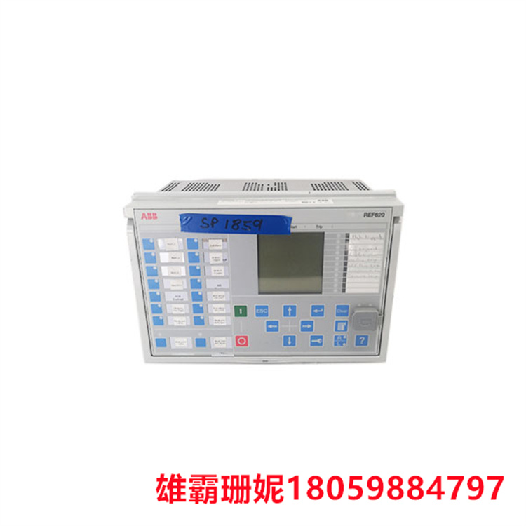 ABB   REF620E_F NBFNAAAANDA1BNN1XF  馈线保护装置继电器   可用于提供额外的接线端子 