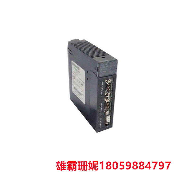 GE	IC693BEM330   FIP 总线接口模块   该模块配有两 （2） 个 9 针 D 型外壳连接器 