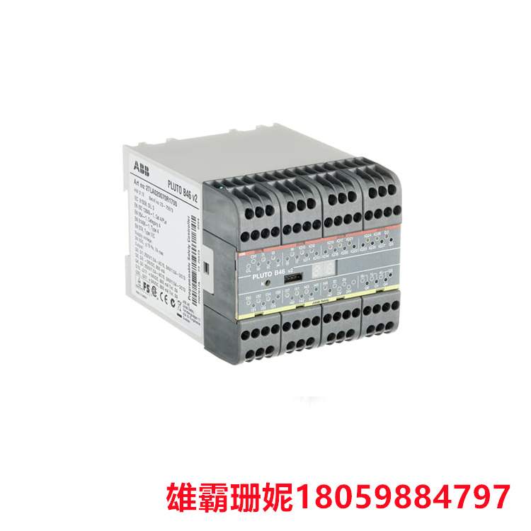 ABB Pluto B46 v2 2TLA020070R1700 冥王星B46 v2可编程安全控制器