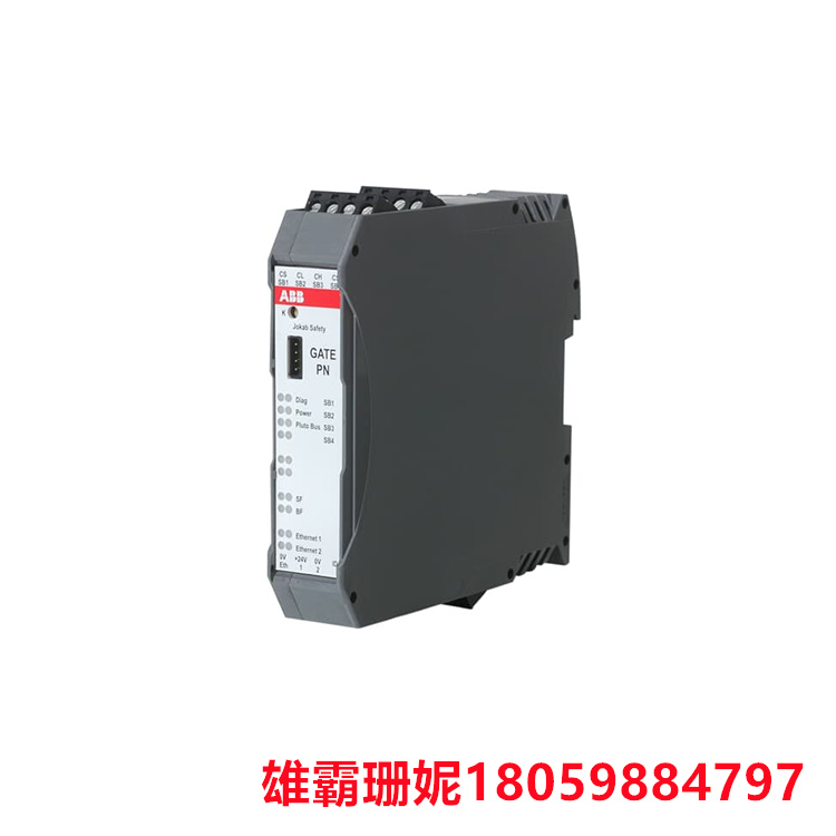 ABB GATE-PN 2TLA020071R9300 冥王星网关 用于冥王星总线和以太网之间双向通信的网关