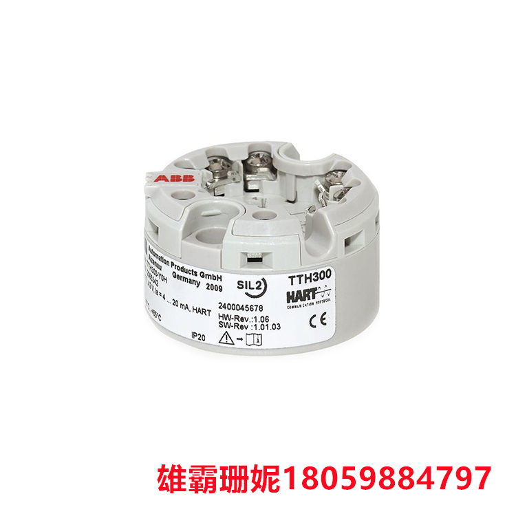 ABB TTH300-E1-H 头戴式温度变送器 用户友好性得到了进一步的提高