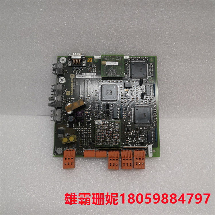 ABB UFC762AE101 3BHE006412R0101   模块   用于闪存卡25 MHz 68040处理器交换 