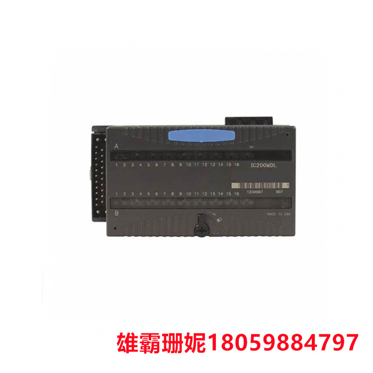 GE IC200MDL650 高密度分立输入模块 该模块具有三十二 (32) 个输入通道