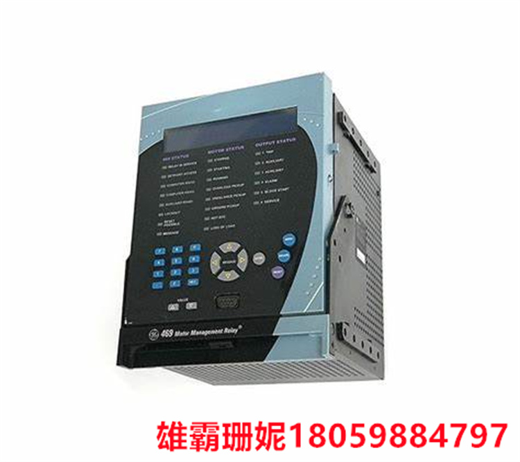 GE SR465-P5-HI-A20 电机管理继电器 该装置设计有 5 安培相位 CT 次级