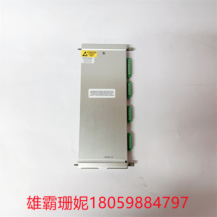 Bently Nevada 133442-01 带有内部终端的I/O模块 