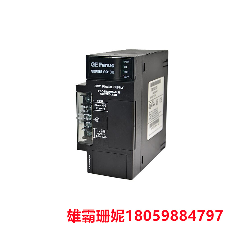 GE IC693PWR322 标准电源模块 需要 24 至 48 VDC 的输入电源电压