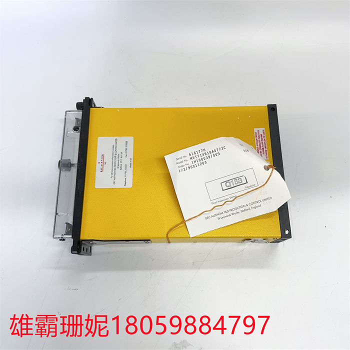 GEC ALSTHOM MVTT14B1BA0773C  双通道轴振测量模块 售后无忧 质保2年 