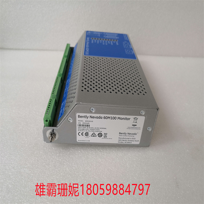 BENTLY 60M100-00  60M100检测传感器  现货 